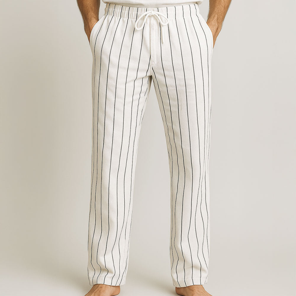 Zen Stripe Linen Pants