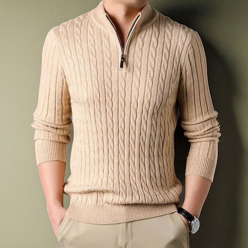 Merino Zip Sweater