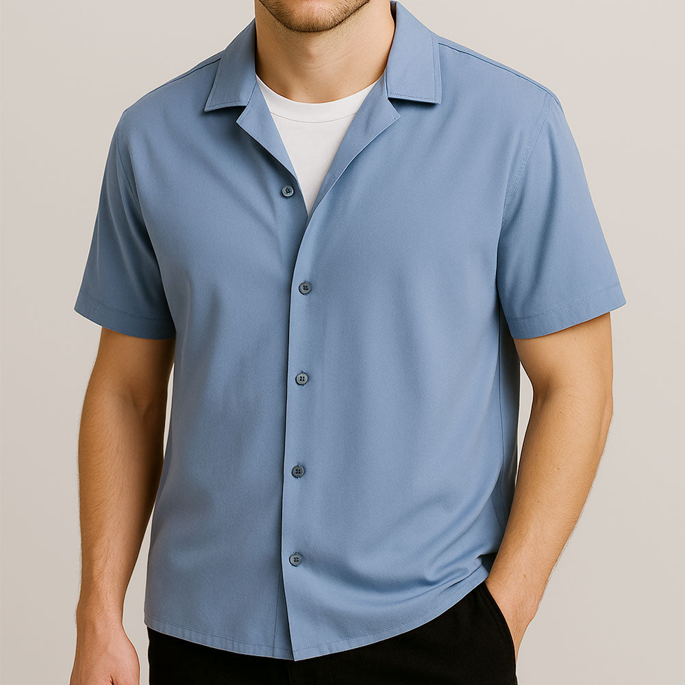 Drapé Ice Silk Shirt — Limited Edition
