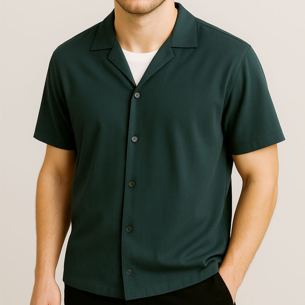 Drapé Ice Silk Shirt — Limited Edition