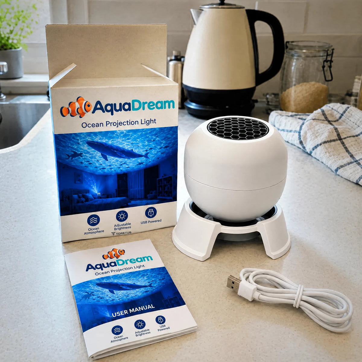 Unboxing the AquaDream gift box, sold by Toretus