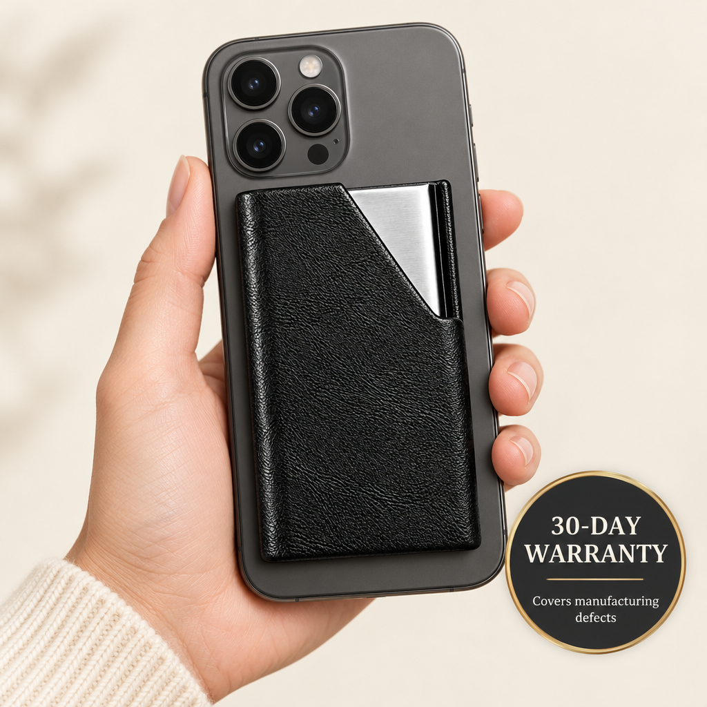 30-day warranty covering manufacturing defects