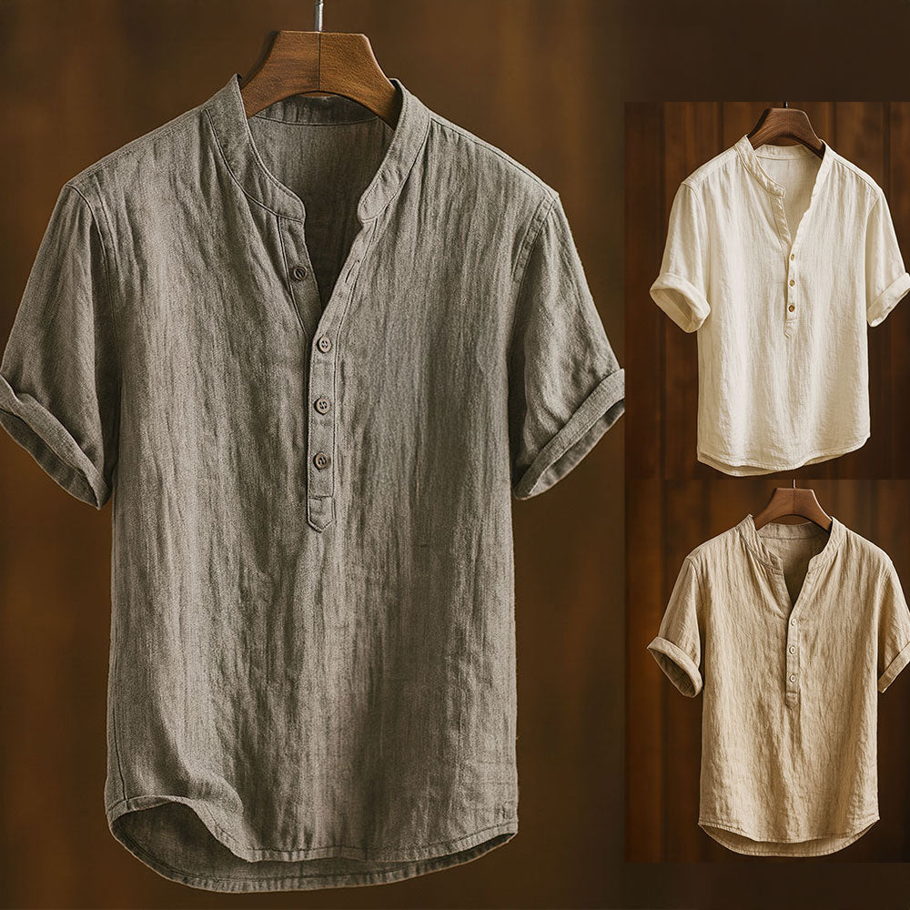 Linen Henley