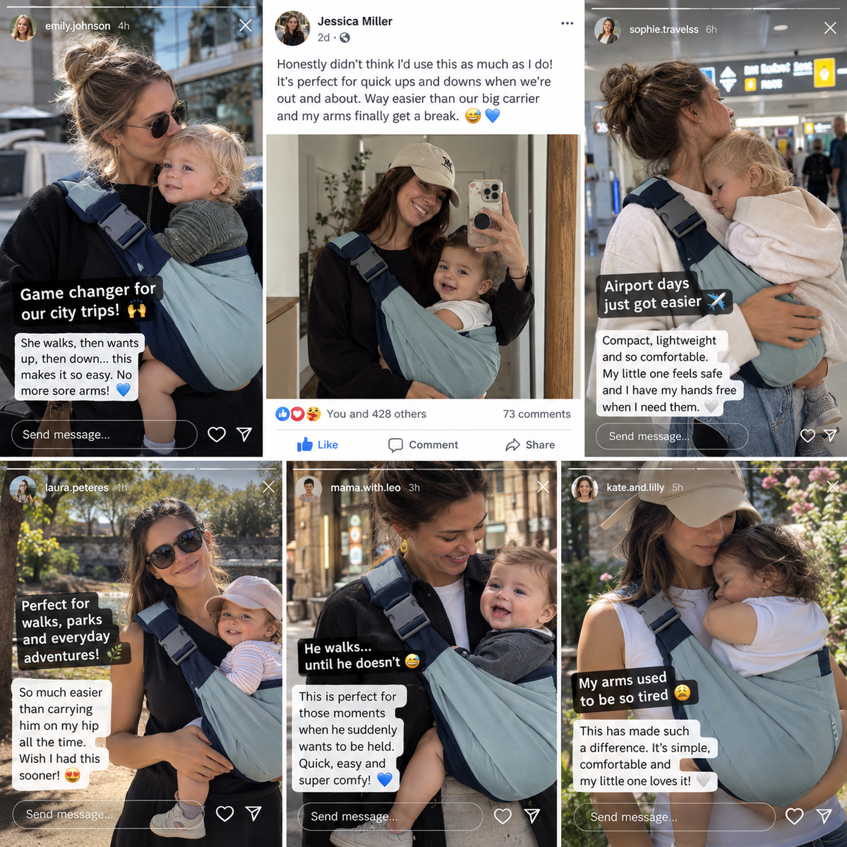 Little Perch Toddler Carrier