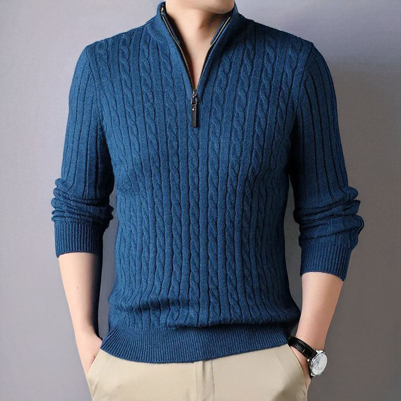 Merino Zip Sweater